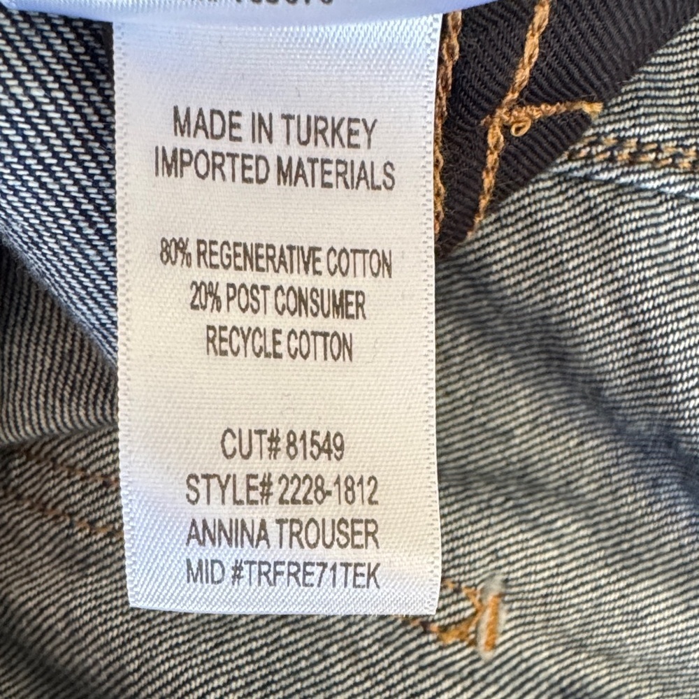 NWT Citizens of Humanity Annina Pocket Trouser 30" jean in Jones Sz 23 - Picture 16 of 16